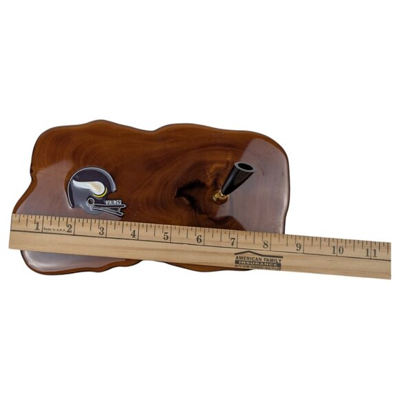 Custom Minnesota Vikings NFL Wooden Wood Desk Pen Holder‎ 8.5x5in - Picture 11 of 13